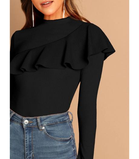 Top ruffle, s