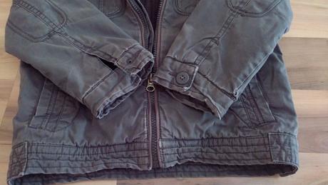 Zelená prechodná bundička na donosenie, 5-6r., palomino,116