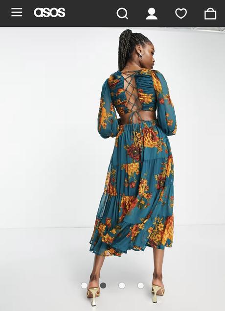 Letné šaty asos, 34 / xs