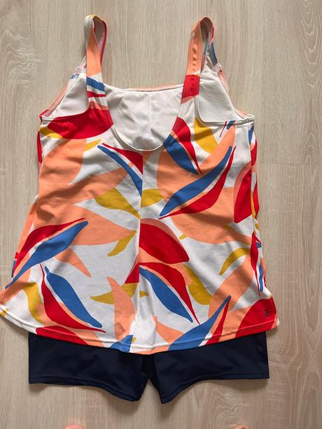Plavky jednodielne, decathlon,s