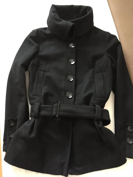 Čierny kabátik, c&a,l