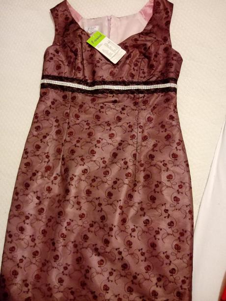 Čipkované šaty s bolerkom+darček, 40