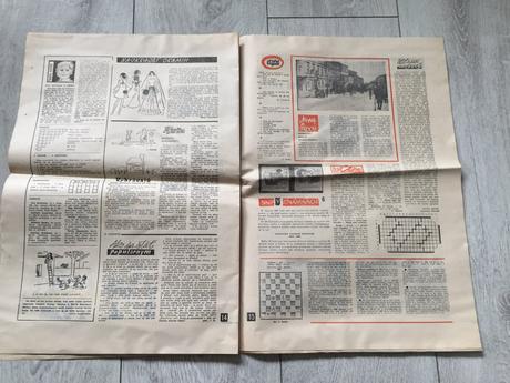 Stare noviny nedelna pravda 14, 5.4. 1974, 