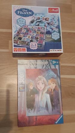 Puzzle+hra frozen, 