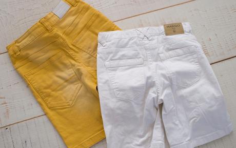 Kraťasy 7/8rokov, 122/128, mango,128