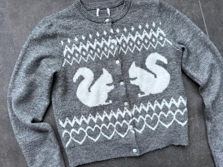 H&m - žakárový sveter, h&m,xs