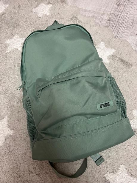 Školský ruksak pink victorias secret zelený, 