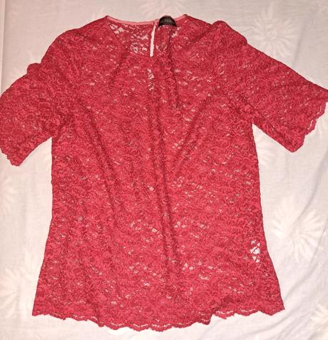 Luxusný čipkovaný top, s