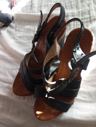 Sandále na platforme, 36