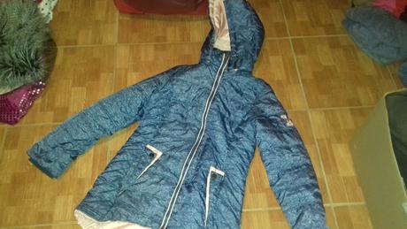 Zimná bunda pre dievča, 152