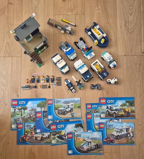 Lego polícia sada,
