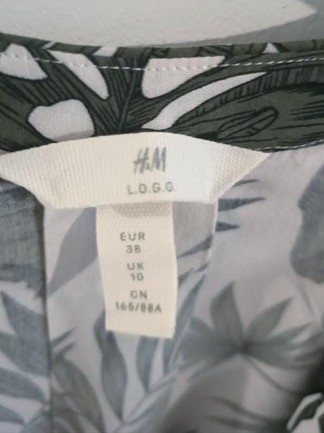 Blúzka s listami h&m, h&m,m