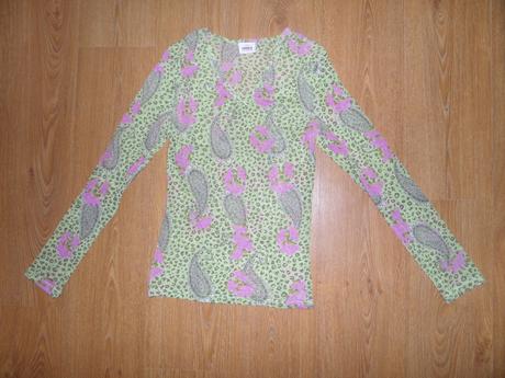 Priesvitné zelené tričko, colours of the world,m