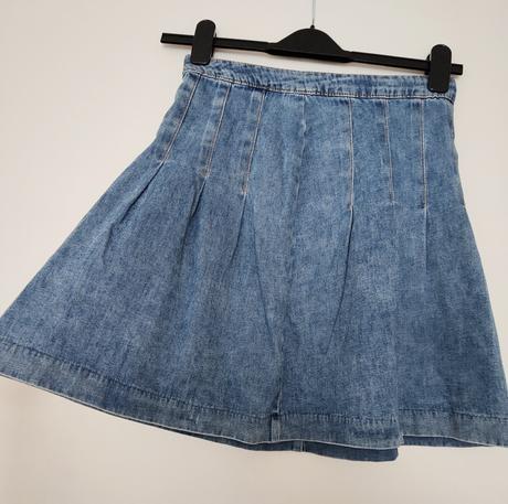 Riflová sukňa lindex, lindex,158