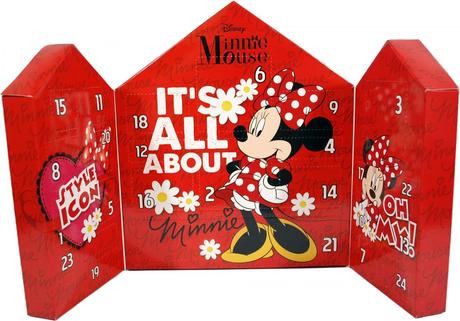 Adventný kalendár vlasové doplnky minnie,