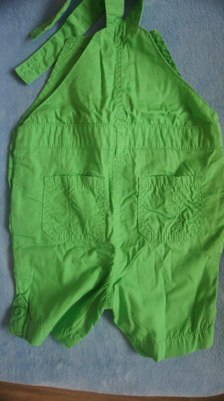 Zelené letné nohavice na traky, f&f,80