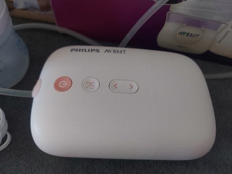 Elektrická odsávačka mlieka avent+vrecká +vložky,