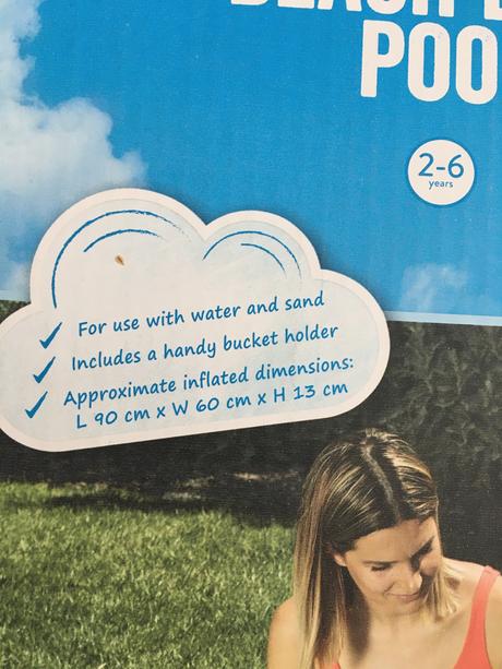 Detský nafukovací bazén,