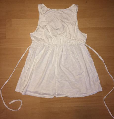 Biely topík j.crew, s