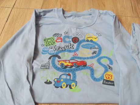 Modré pyžamo 120, 116