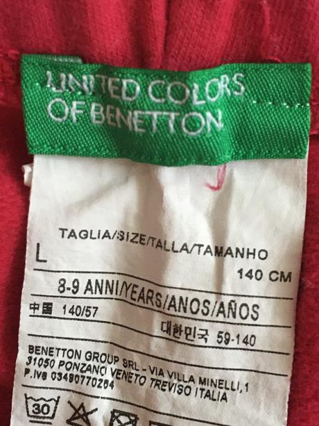 Legíny, benetton,140