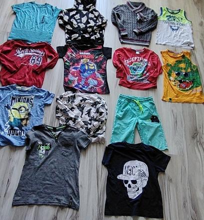 Balík oblečenia 122 a 128, 122–134