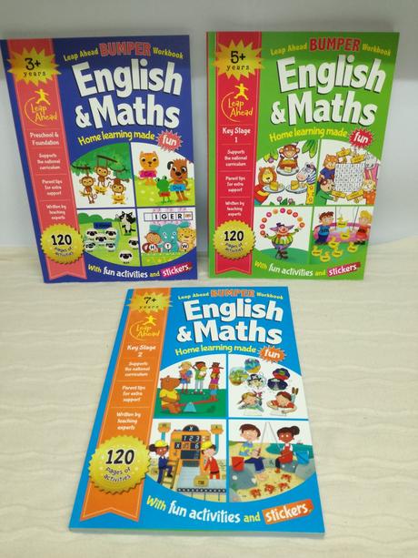 English & maths bumper workbook 9+ nsu19, 