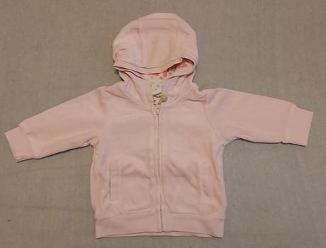 Mikina ružová motýľ h&m 62, h&m,62