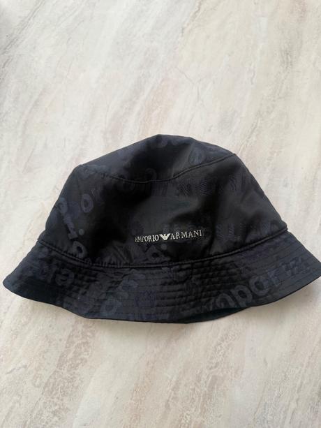 Emporio armani unisex krasny klobuk, armani