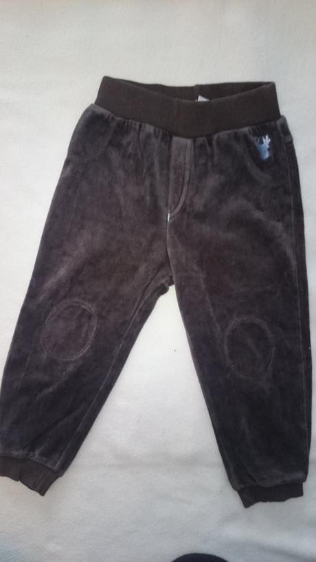 2 ks flaušových teplákov caa, c&a,92