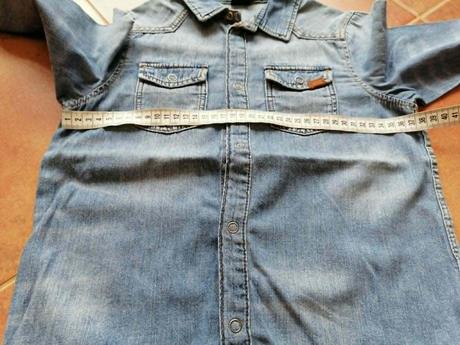 Košeľa denim, veľ. 122, denim,122
