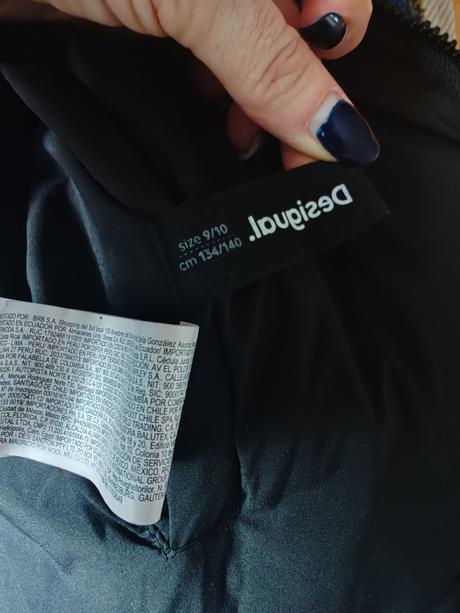 Zimná bunda obojstranná, desigual,134