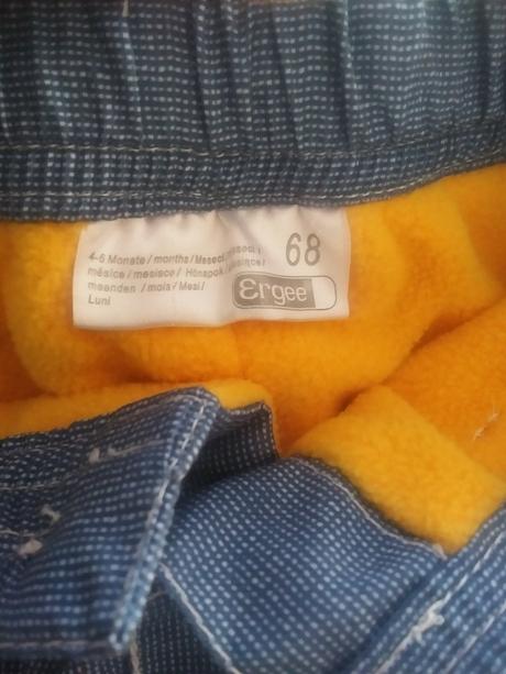 Zateplené nohavice, ergee,68