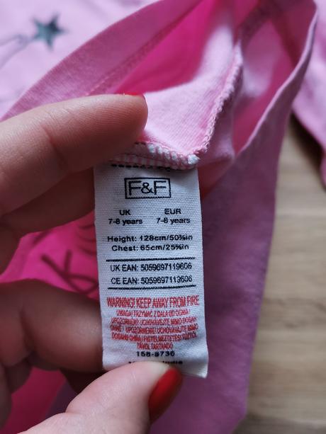 Dievčenské tričko jednorožec 128, f&f,128