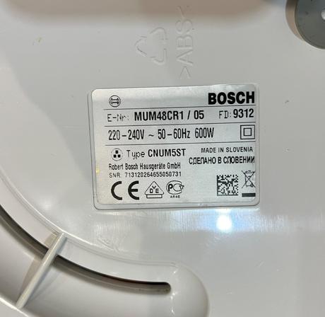 Bosch mum 48cr1/05 kuchynský robot, bosch