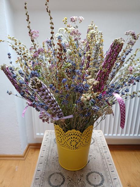 Bylinná kytica "lúka zaliata slnkom",