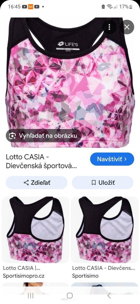 Športová podprsenka lotto, lotto,140