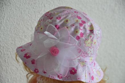 Dievčenský letný klubúčik oh 40 cm, 50 / 56