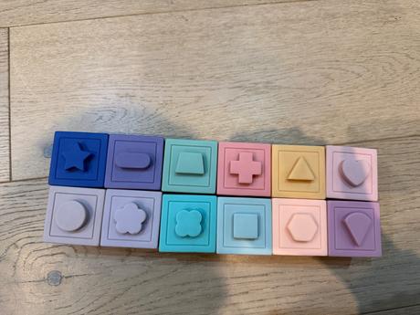 Senzorické montesori kocky, 