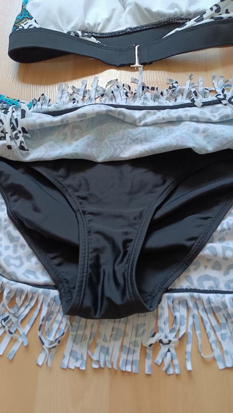 Plavky so sukničkou, bonprix,38