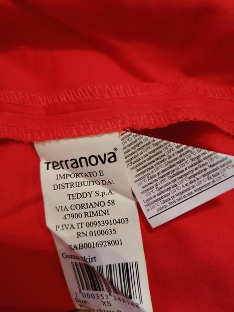 Dievčenská sukňa, terranova,146