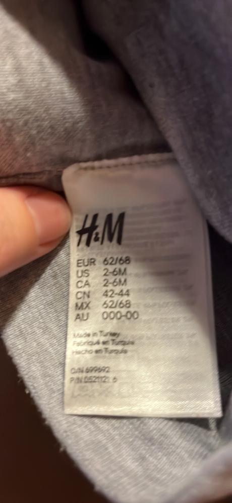 Ciapka a nakrcnik, h&m,68