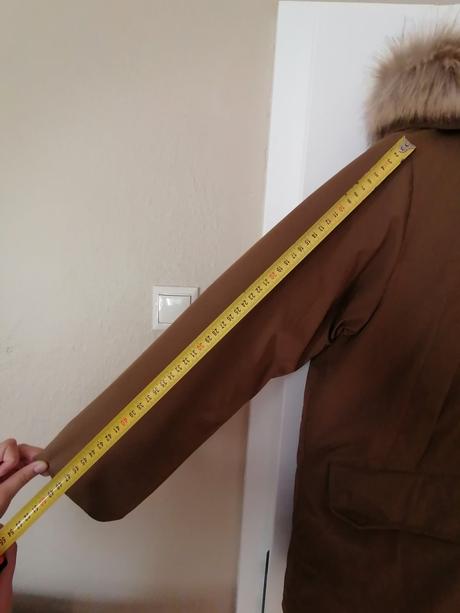 Zimná bunda paperová, zara,164