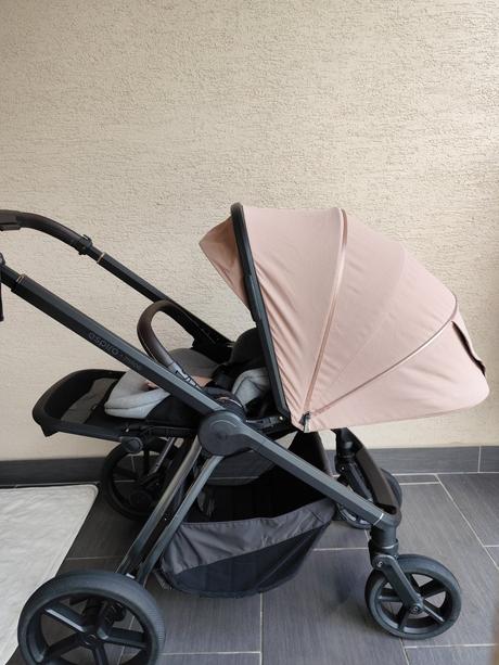 Espiro kočík kombinovaný miloo 08 pink love story, espiro