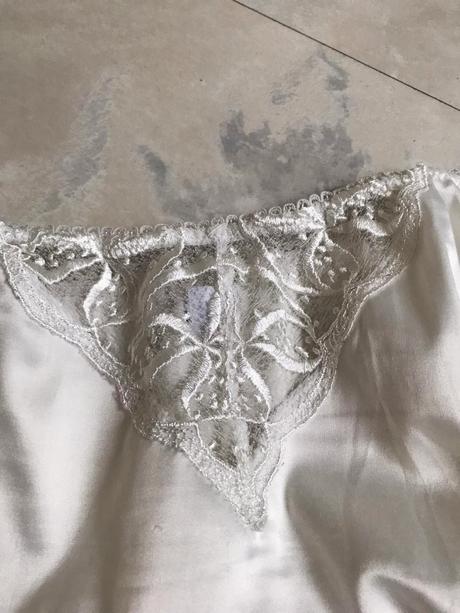 Luxusné saténové nohavičky, xl