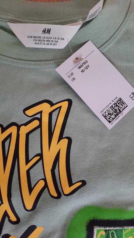 Tričko creeper, h&m,146