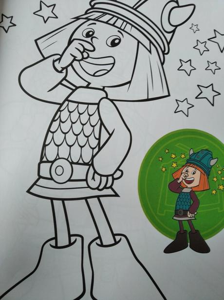 Wickie - omaľovánky - zošit,