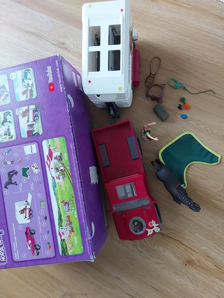 Schleich horse club - preprava koni, 