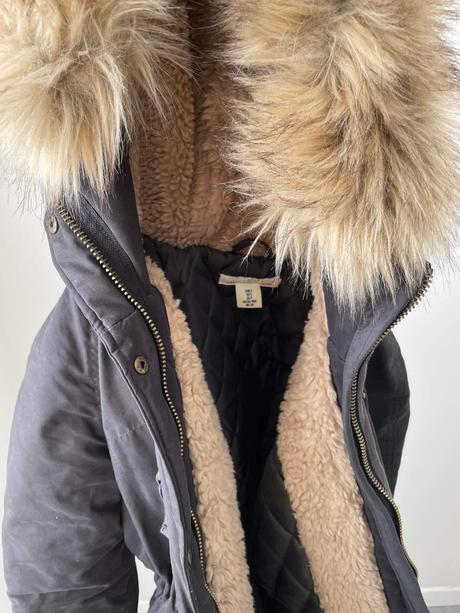Zimna parka hm, h&m,s