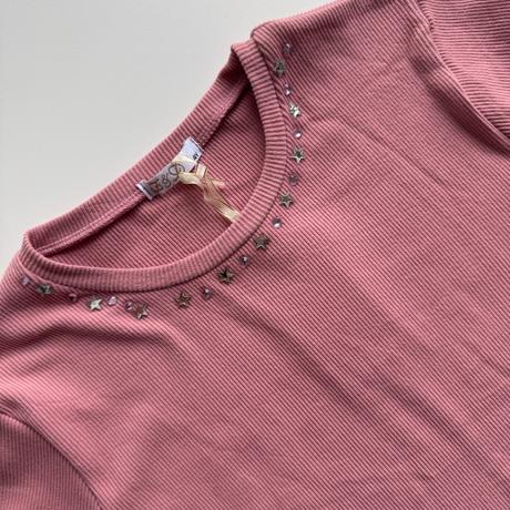 Dievčenské zateplené tričko odessa ružová, 164